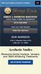 Mobile Screenshot of newerasmiles.com